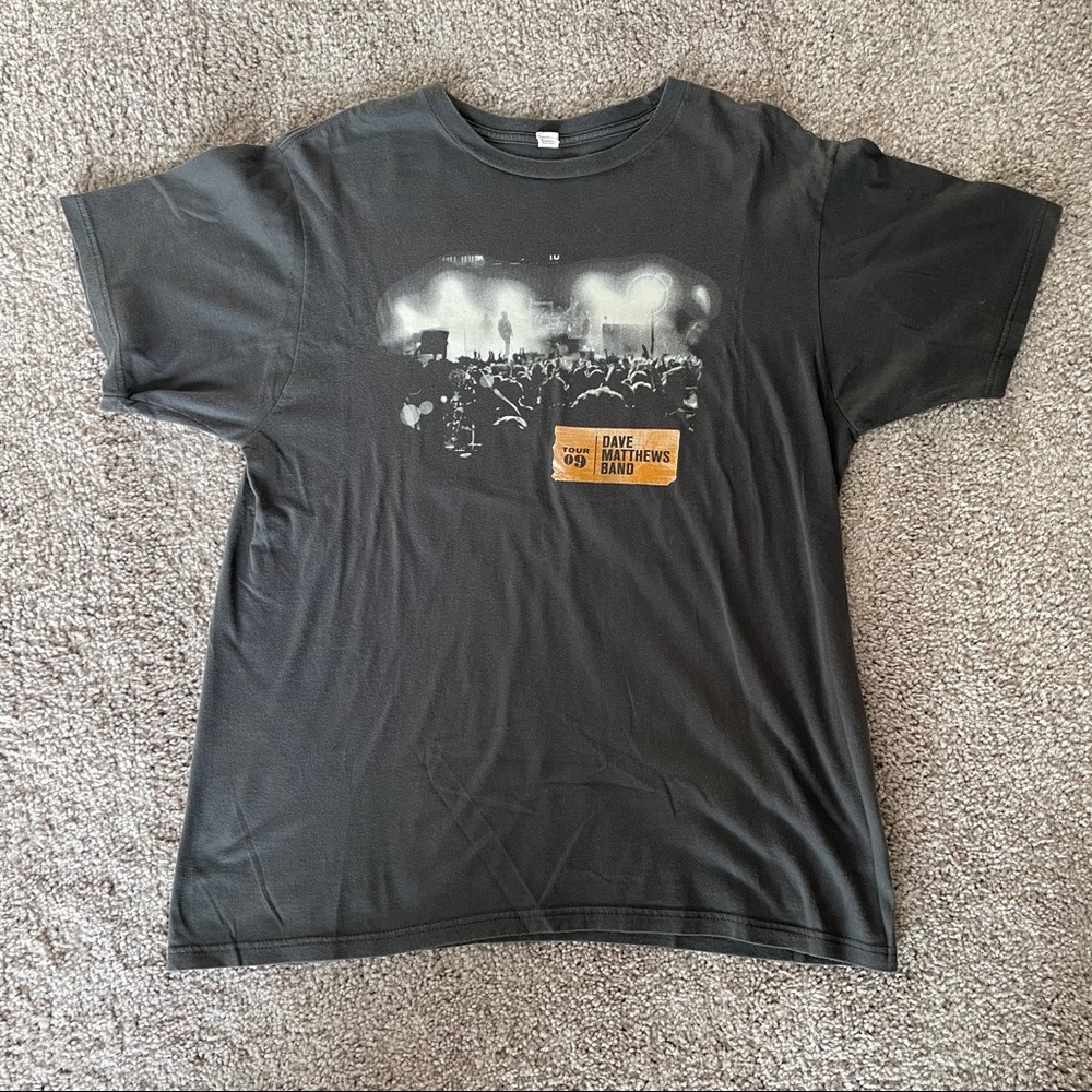 Dave Matthews Band 2009 Concert Tour Shirt